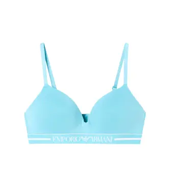 Emporio Armani per donna EW000442_AF19023 Reggiseno Blue Day, Homewear, Cotone Turchese