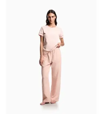 Emporio Armani per donna EW003953_AF19041 Pantaloni da notte rosa, Homewear, Cotone