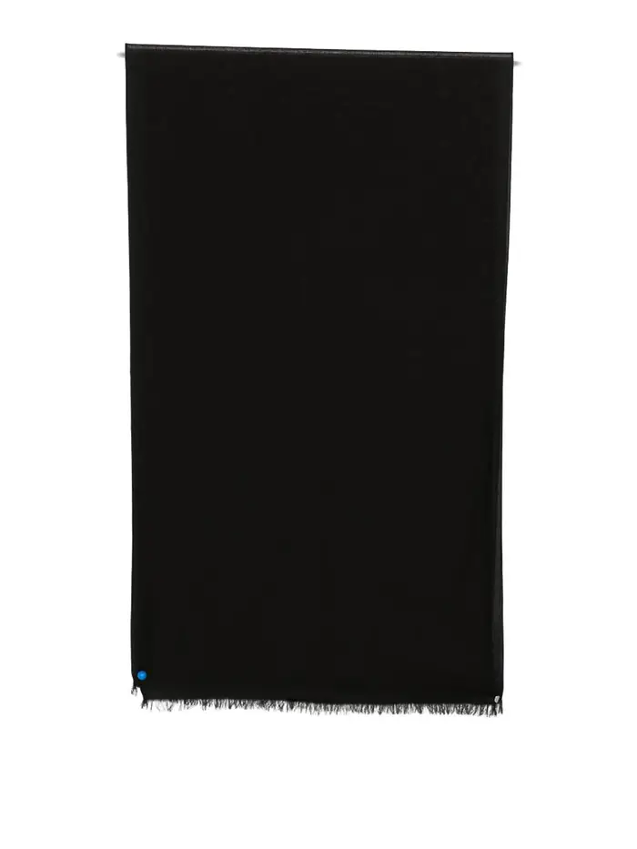 Sciarpa in misto cotone Nero