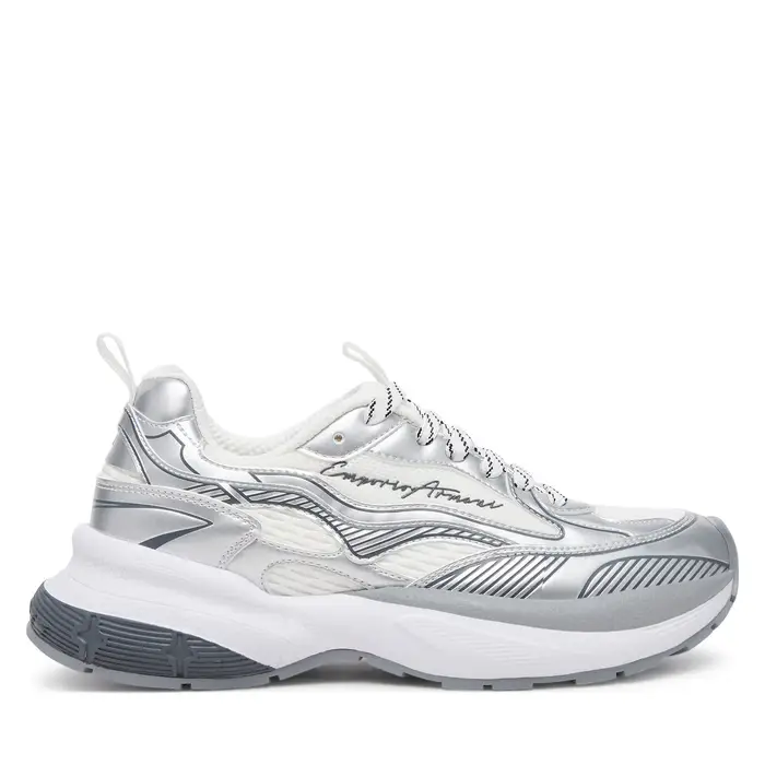 Emporio Armani Sneakers X3X238 XR388 00520 Argento