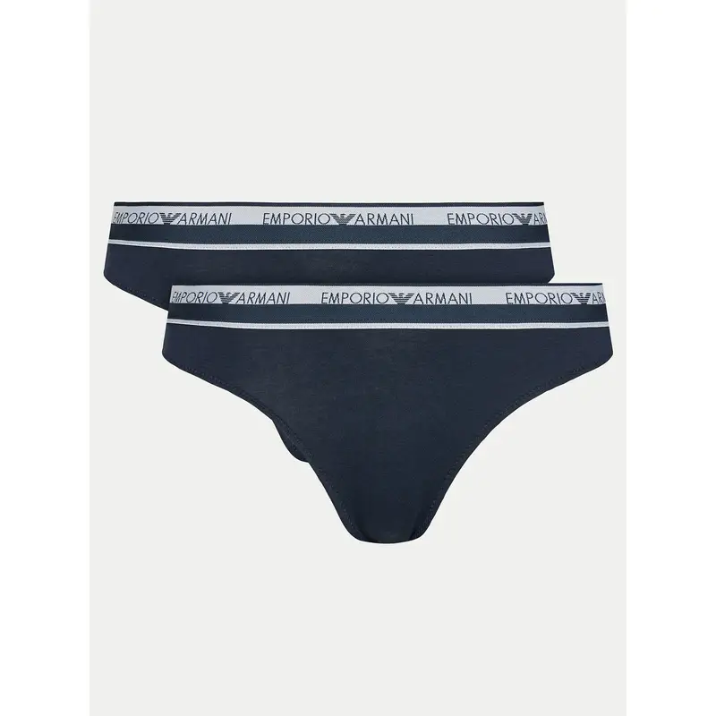 Emporio Armani Underwear Mutandine brasiliane blu scuro