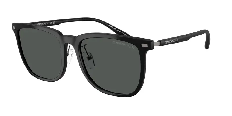 Emporio Armani Unisex EA4255D 500187 Occhiali da sole Iniettato Nero Grigio Geometrica Normale