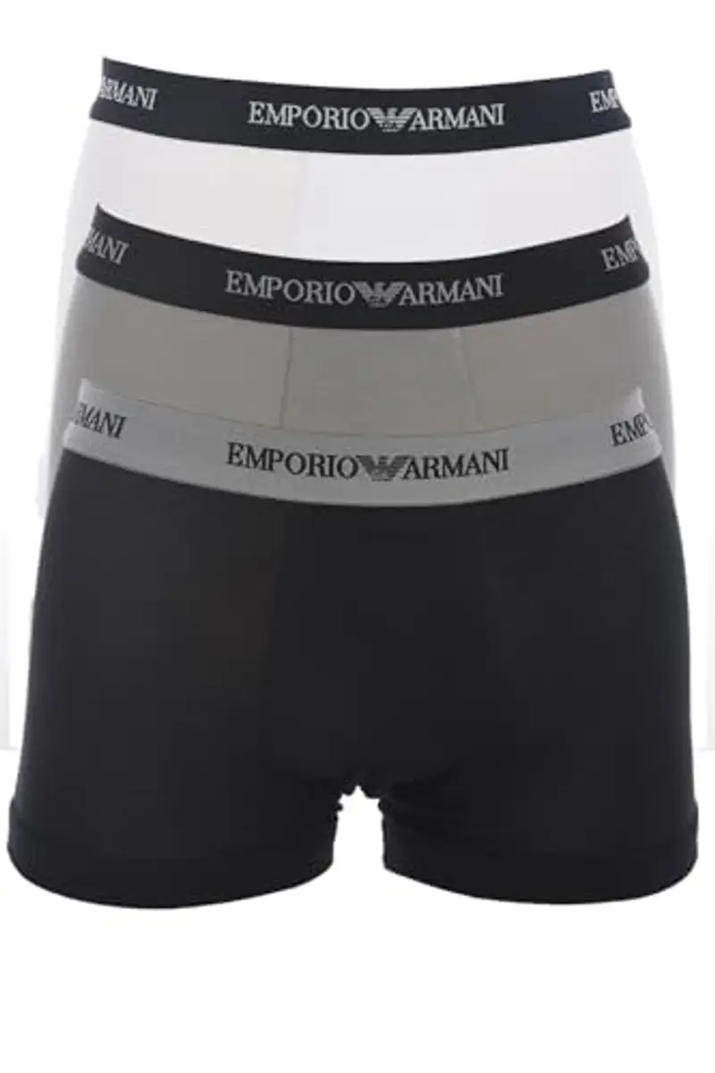Emporio Armani Boxer Uomo Grigio 801742
