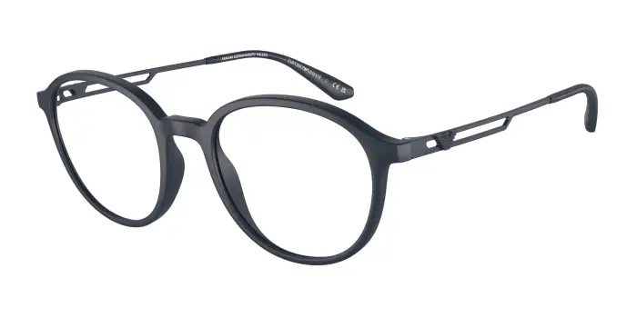 Uomo Emporio Armani EA3225 5088 Montature da vista Iniettato Blu Pantos