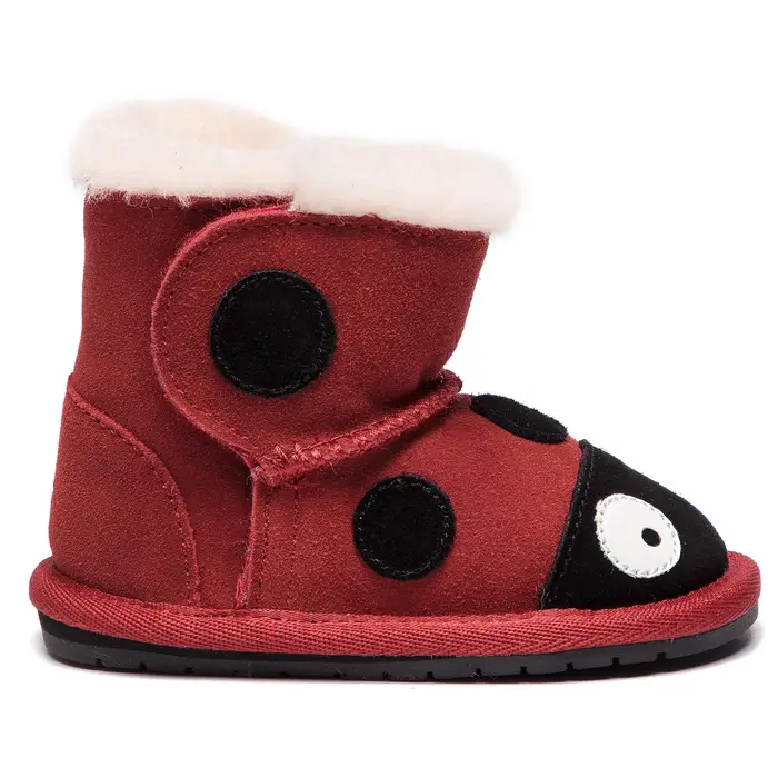 EMU Australia Stivali da neve Ladybird Walker B10317 Rosso