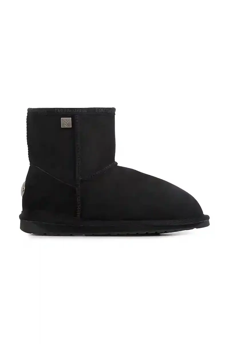 EMU Australia stivali da neve in camoscio colore nero
