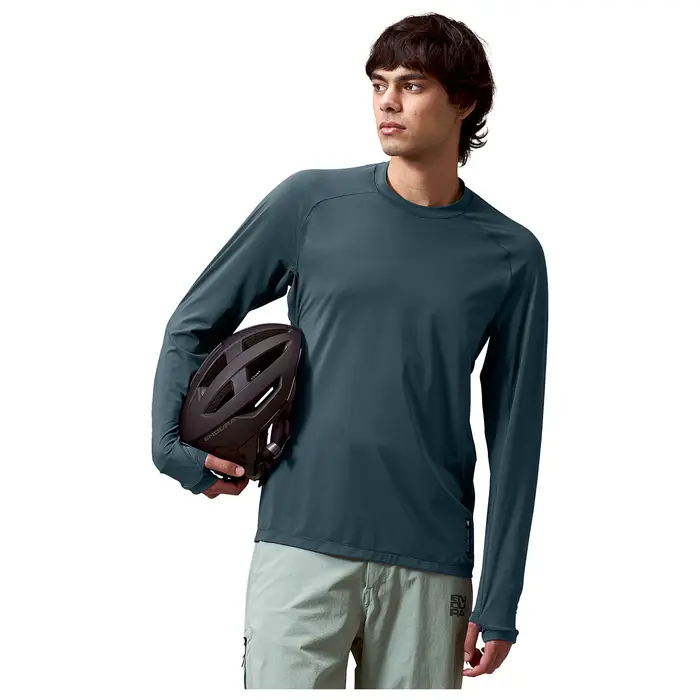 Bikeshirt manica lunga Alltrack Roam Grigio