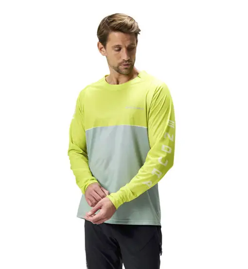 Endura Core Printed - maglia MTB maniche lunghe - uomo Yellow