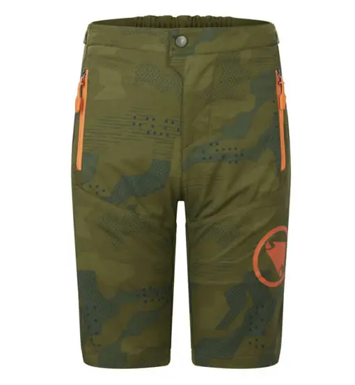 Endura K MT500JR Burner - pantaloni MTB - bambino Green