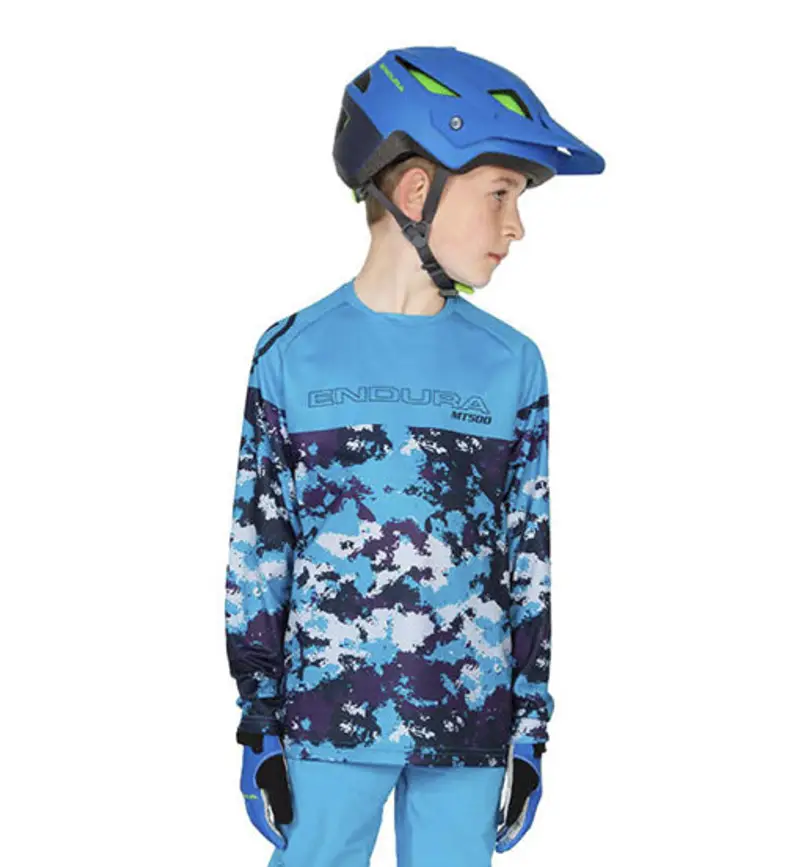 Endura Kids MT500JR - maglia mtb - bambino Blue