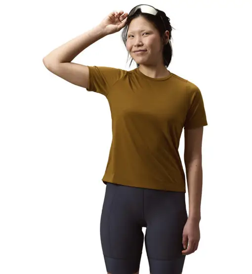 Endura Loop S Tech Tee W - maglia ciclismo - donna Brown