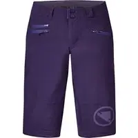 Endura Pantaloncini da bici da donna senza fondello Singletrack II Lillà