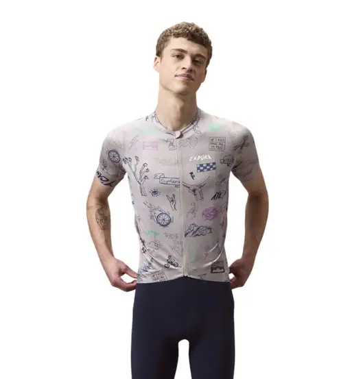 Endura Pro SL S Print Jersey - maglia ciclismo - uomo Beige