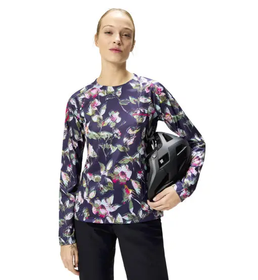 W Floral LTD - maglietta MTB - donna Violet