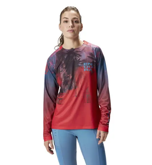 Endura W Tropical LTD - maglia MTB - donna Red