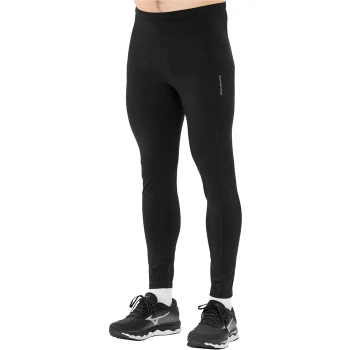 Endurance Leggings sportivi Strong Long Run Tights Nero