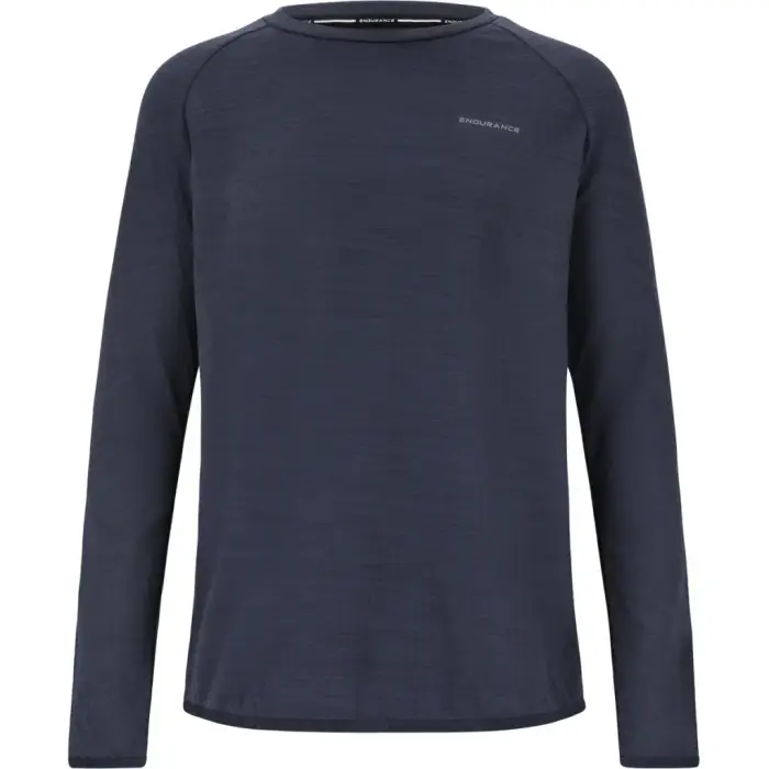 Endurance T-shirt maniche lunghe bambino Avan Bleu