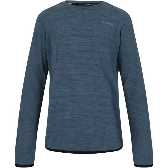 Endurance T-shirt maniche lunghe bambino Avan Bleu