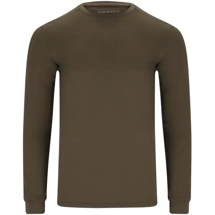 Endurance T-shirt maniche lunghe Hubend Vert