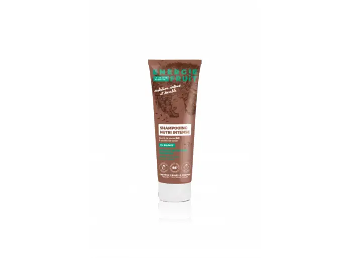 Energie Fruit Shampoo Nutriente Intenso Senza Solfato Polvere e Burro di Cacao Bio Capelli Ricci Crespi 250ml