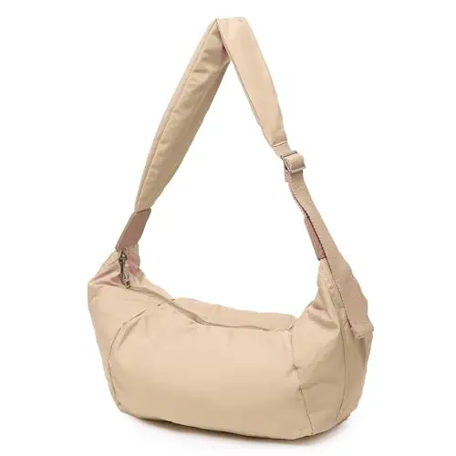 EnhbZoilism Borsa a tracolla Donna Crema 3171052