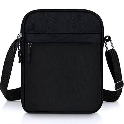 ENONEO Borsa a tracolla Uomo Nero 3369188