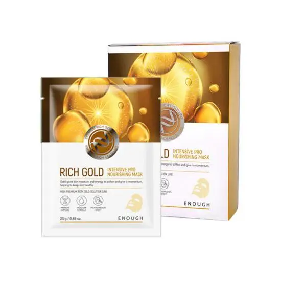 ENOUGH Maschera sufficiente 10ea (5 Opzioni) #RICH GOLD