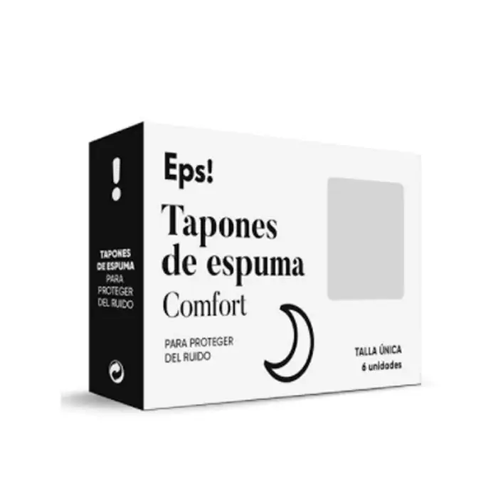 Eps Tappi per le orecchie in schiuma Comfort 6 pezzi