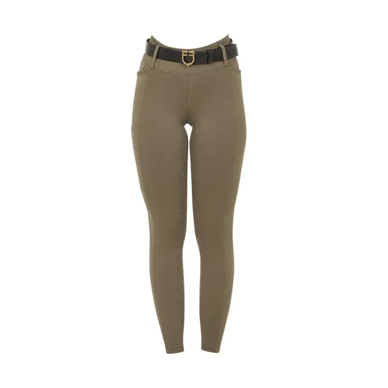 Equestro Leggings da equitazione da donna Technical Hybrid