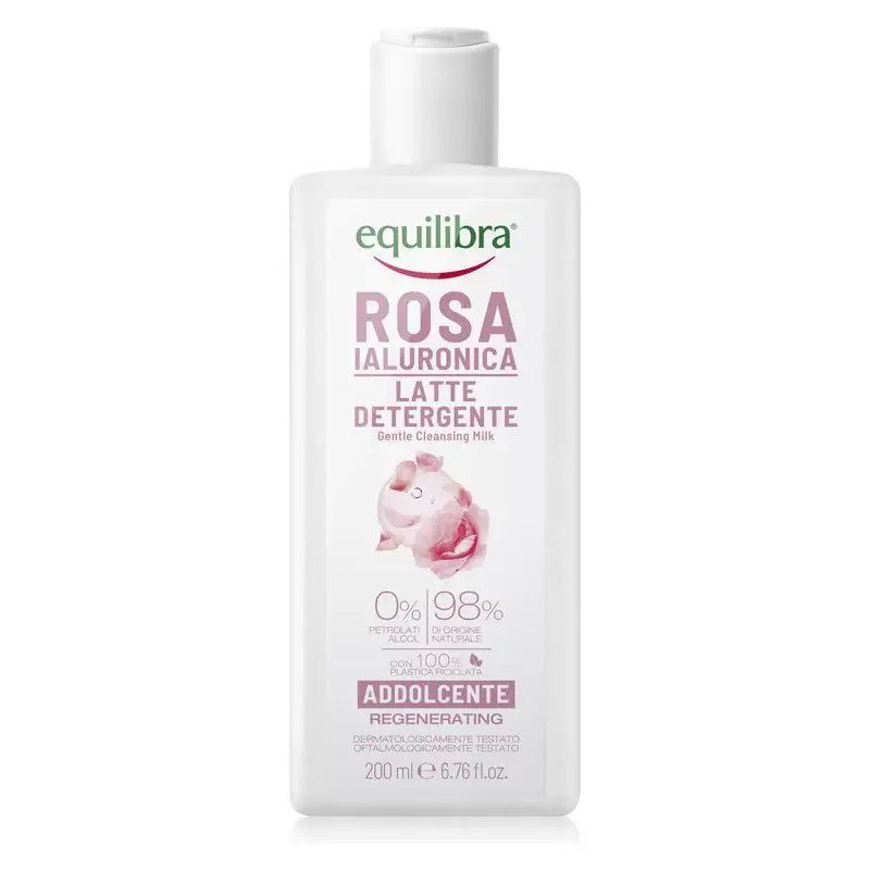 Equilibra Rosa Ialuronica Latte Detergente Addolcente 200 Ml