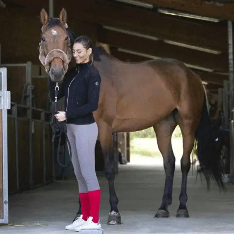 Equithème Giacca da equitazione in pile da donna Lena