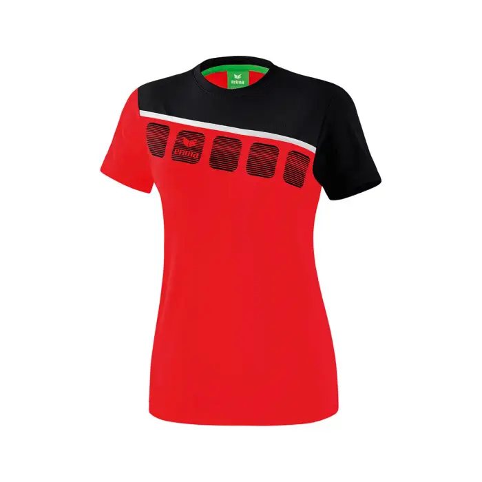 erima T-shirt da donna 5-C Rouge