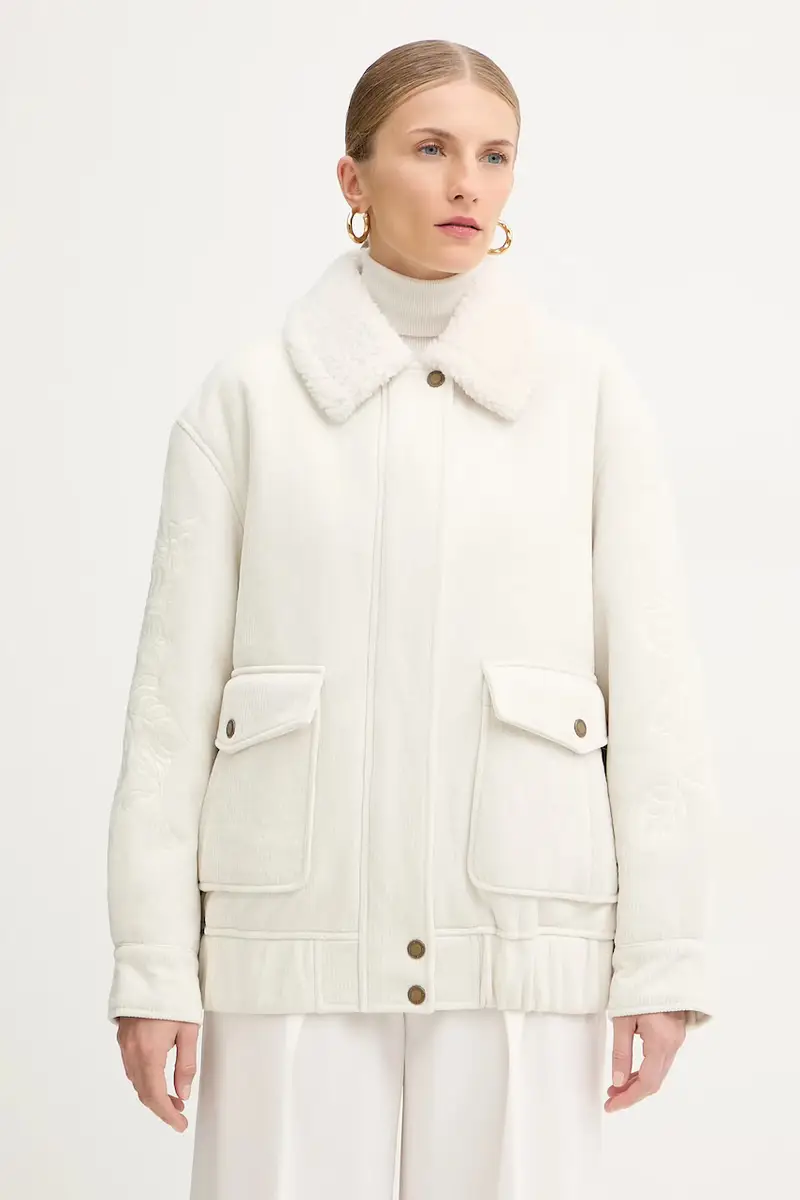 ERMANNO Firenze giacca in velluto a coste Beige