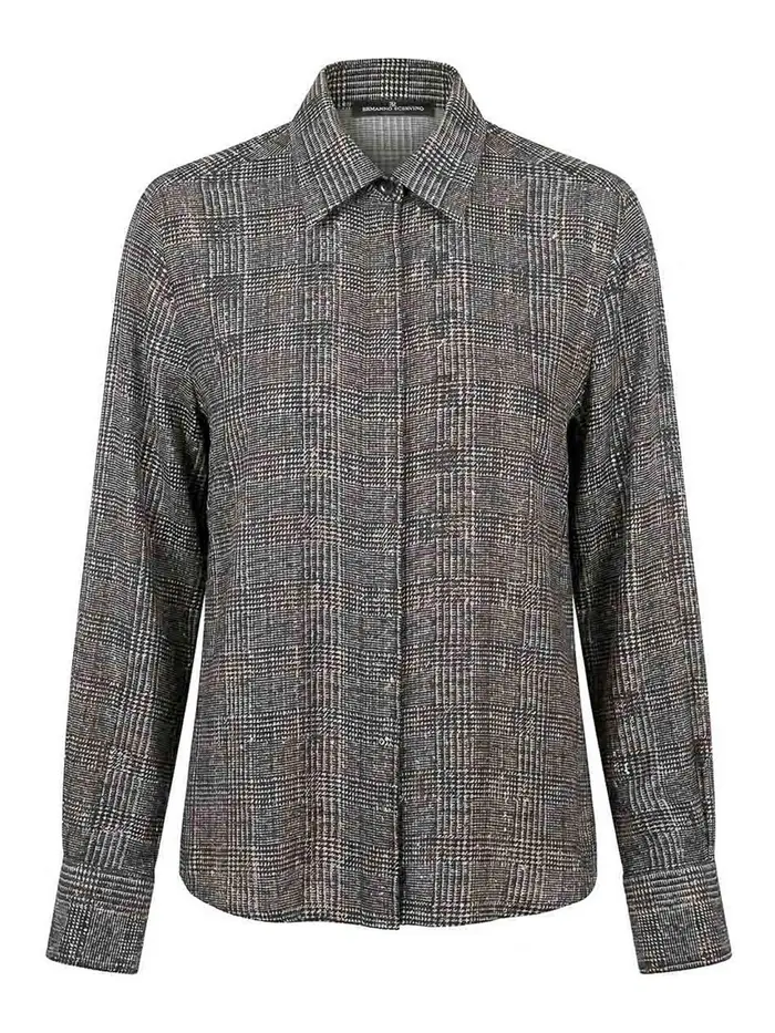 Ermanno Scervino Camicia Grigio Chiaro