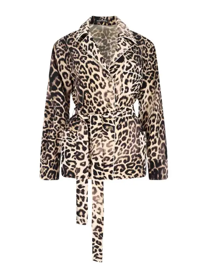 Ermanno Scervino Camicia Pigiama Marrone