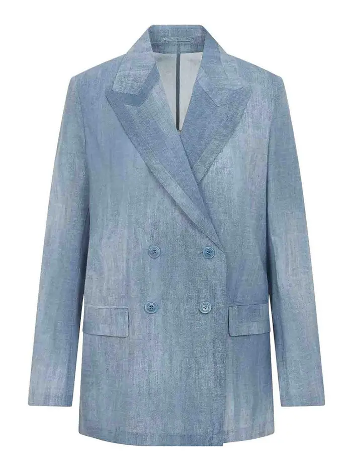 Ermanno Scervino Giacca in poliestere Blu