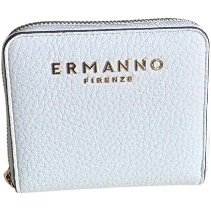 Ermanno Scervino Portafoglio Portafogli ZIP SMALL WALLET EBA SS26 12600419 Bianco