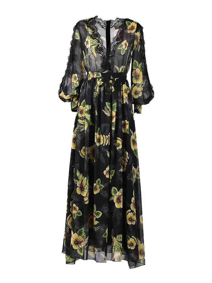 Ermanno Scervino Vestito Nero