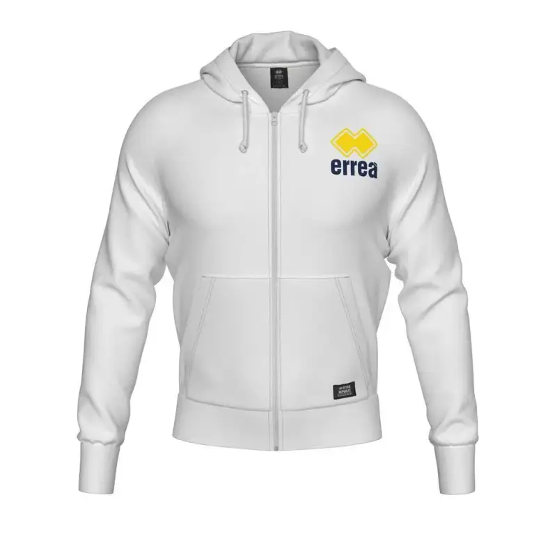 Errea Felpa con cappuccio con logo full-zip per bambini Essential