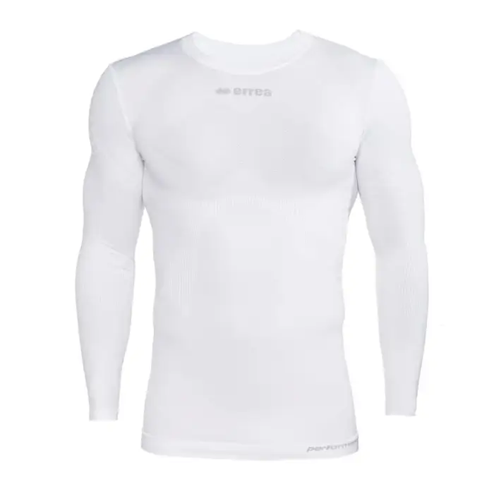 Errea Maglia a compressione Davor manches longues Blanc
