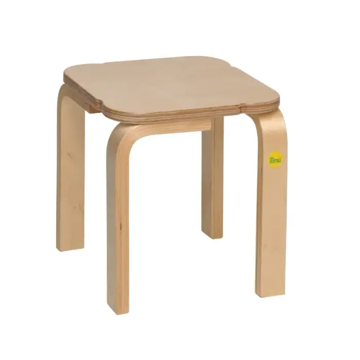 Sgabello in legno Erzi Marron