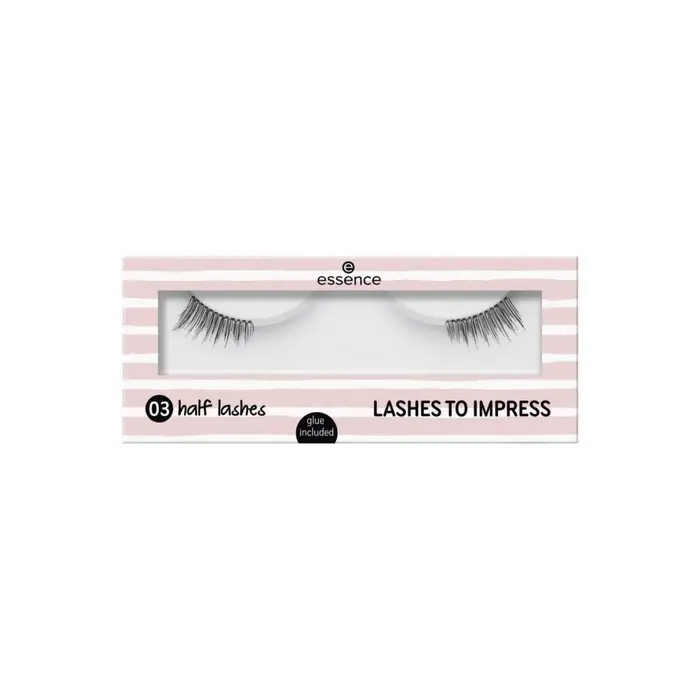 Accessori per gli occhi Essence False Eyelashes Lashes To Impress - 03 Half Lashes Viola