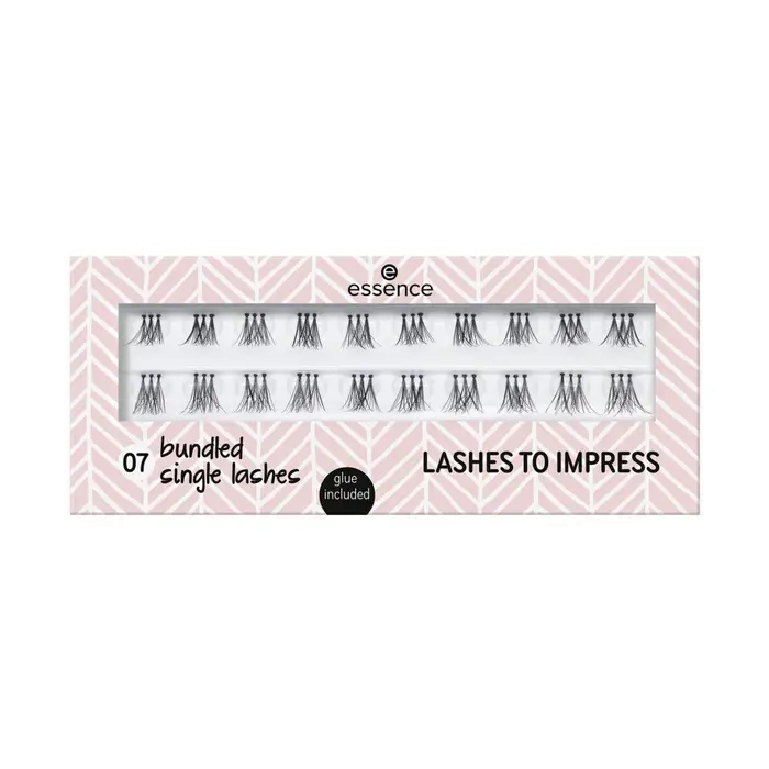 Accessori per gli occhi Essence False Eyelashes Lashes To Impress - 07 Bundle Single La Viola