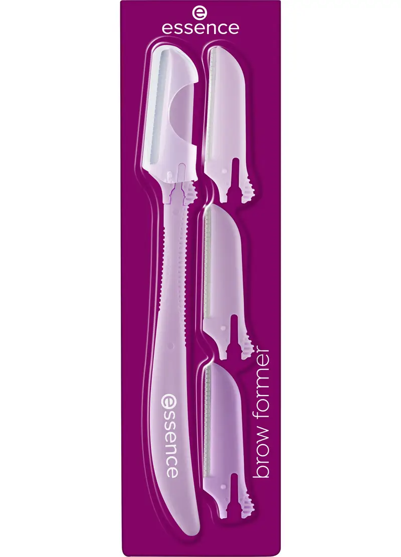 ESSENCE Brow Former Rasoio Sopracciglia, Donna, Viola lilla