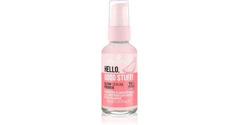 Essence cosmetics Essence Hello, Good Stuff! Glow Siero Primer - Base fondotinta con acqua di anguria - 30ml