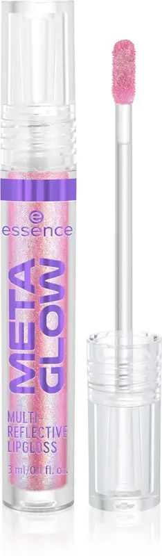Essence cosmetics Essence Meta Glow Multi-Reflective Lucidalabbra Effetto Olografico Colore 03 Pink Vision 3 Ml