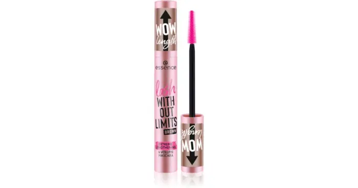 Essence cosmetics Essence Without Limits Mascara Volumizzante E Allungante Colore 02 Brown 13 Ml