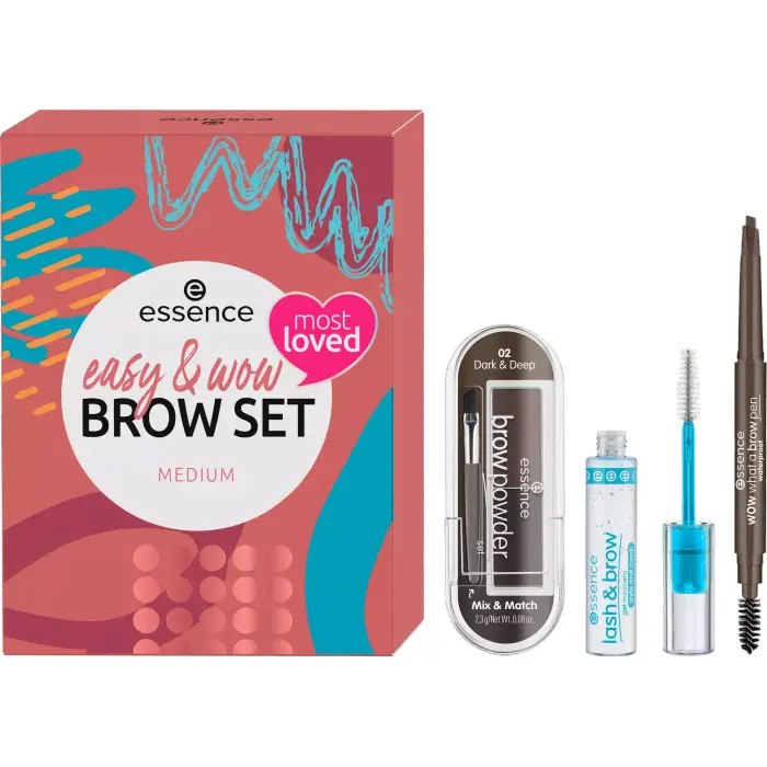 Essence Easy&wow Brow set medium