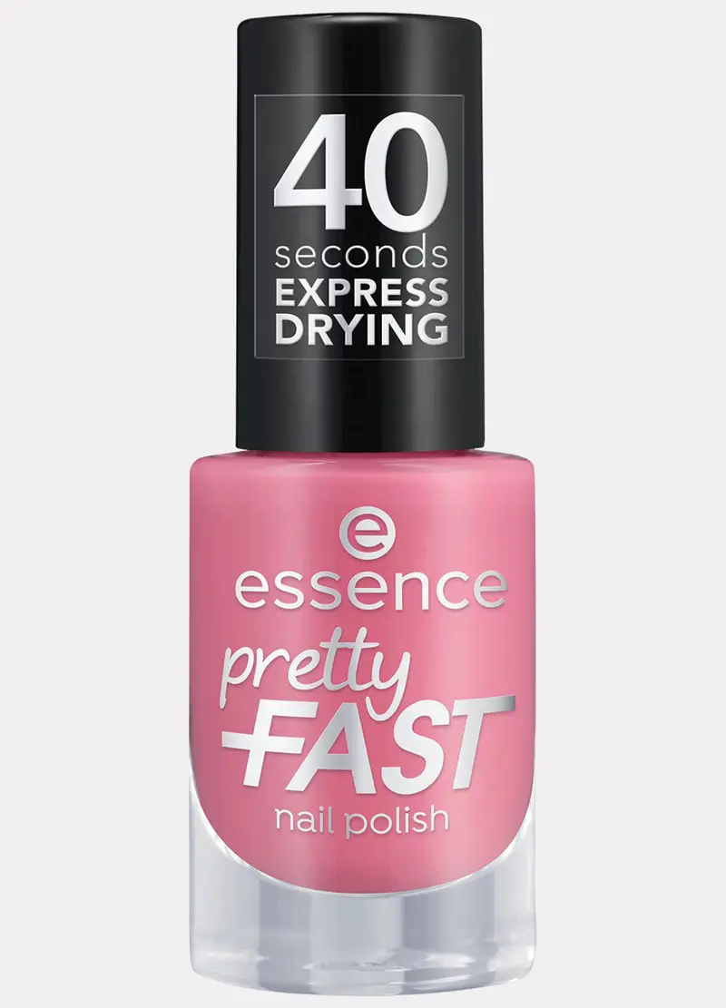 ESSENCE Pretty Fast Smalto Unghie 02, Unisex, Rosa cipria