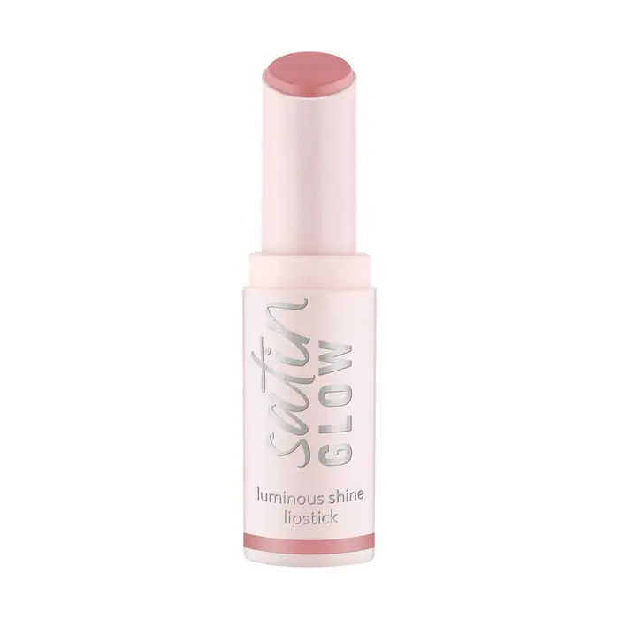 Essence Rossetti Satin Glow Lipstick - Luminous Shine - 02 Blushin It Marrone